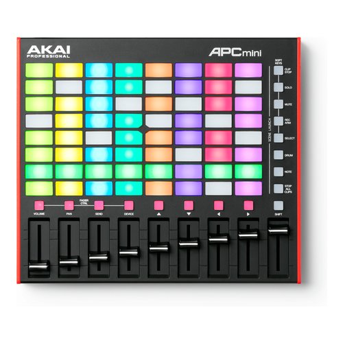 Controller disc jockey Akai APC Mini MKII Black e Red