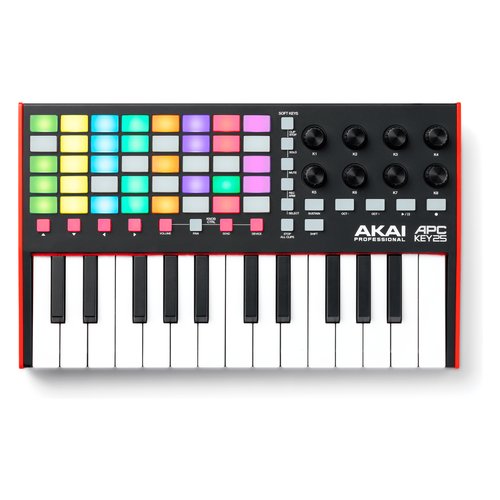 Controller disc jockey APC Key 25 Mkii Black e Red
