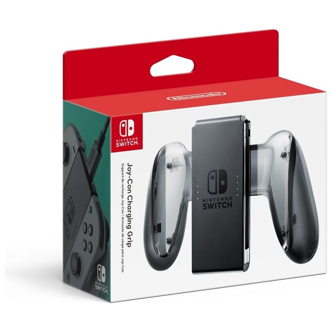CONTROLLER NINTENDO Impugnatura Ricarica per Joy-Con Nintendo Switch