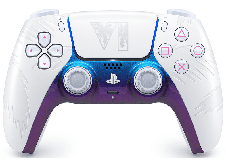 CONTROLLER WIRELESS SONY DualSense Grand Theft Auto VI Bianco Edizione Limitata, per PS5, PC, Mac e dispositivi mobili