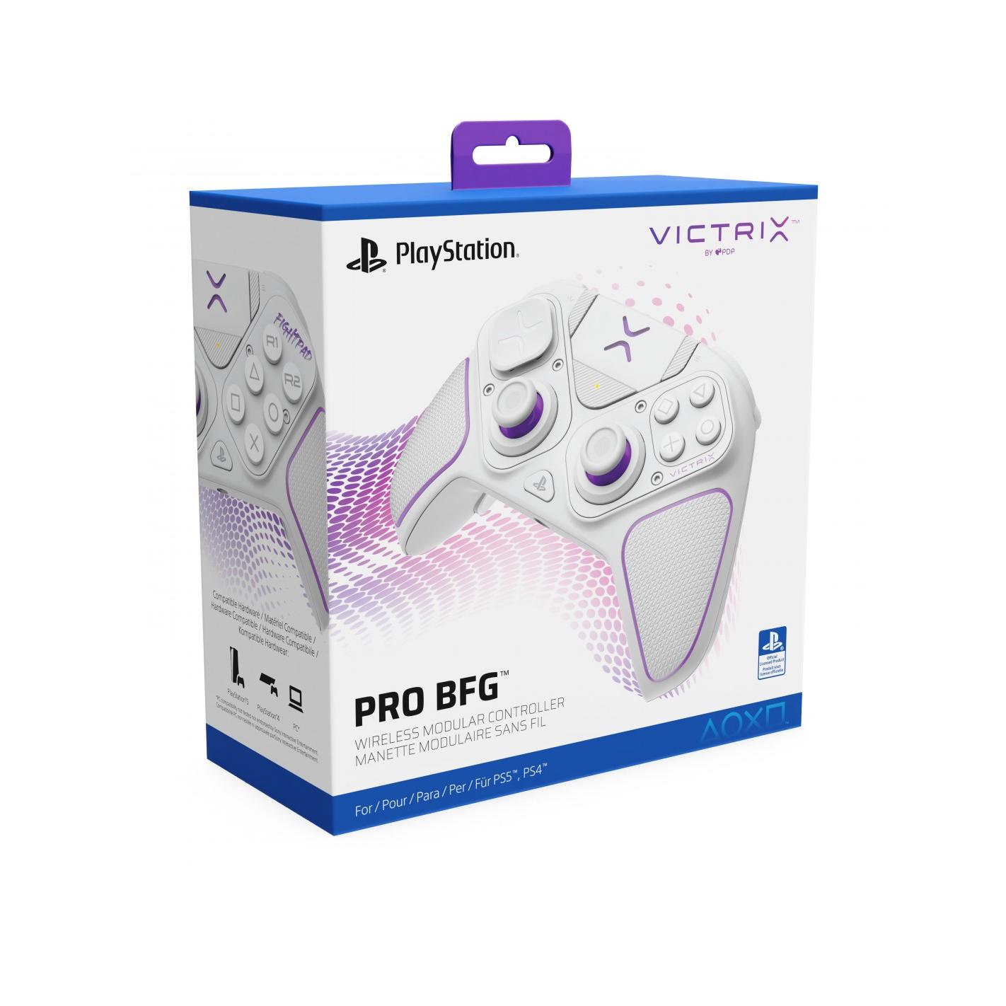Controller wireless Victrix Pro BFG con licenza bianca - Per PS5