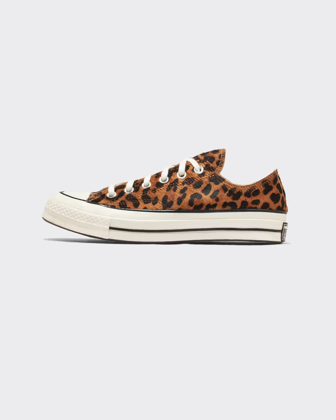 Converse Sneakers Chuck 70 Leopard-Print Pony Hair Brown/Honey Stick/Egret