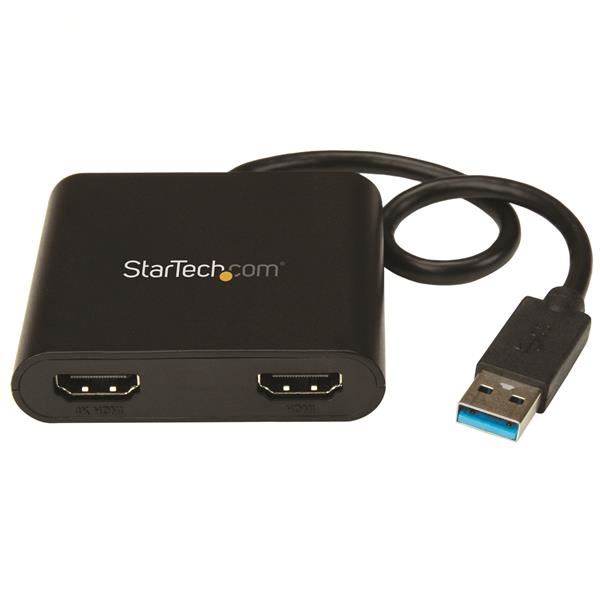Convertitore computer Da Usb 3.0 a Doppio Hdmi Black USB32HD2