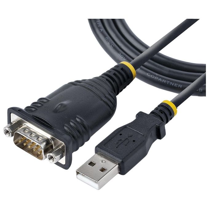 Convertitore computer da USB a Seriale Black 1P3FP USB SERIAL