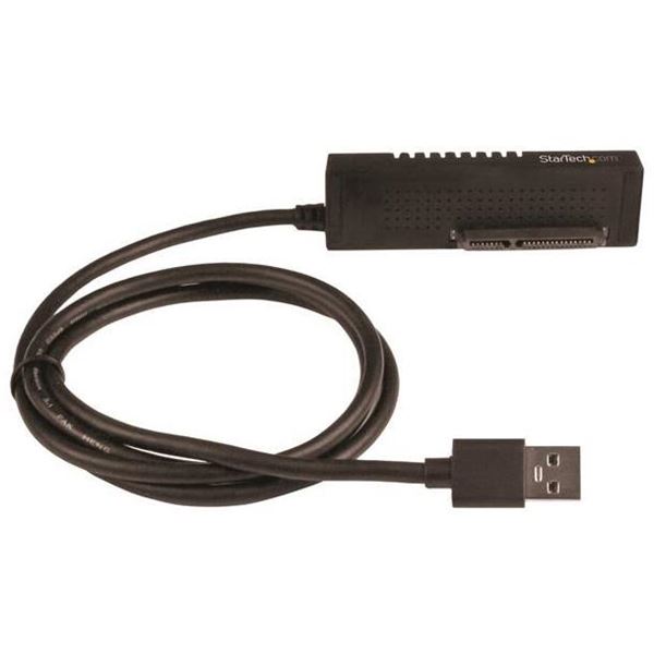 Convertitore computer Usb 3.1 Sata da 2,5 e 3,5 Black USB312SAT3 Convertitore computer Usb 3.1 Sata da 2,5 e 3,5 Black USB312SAT3