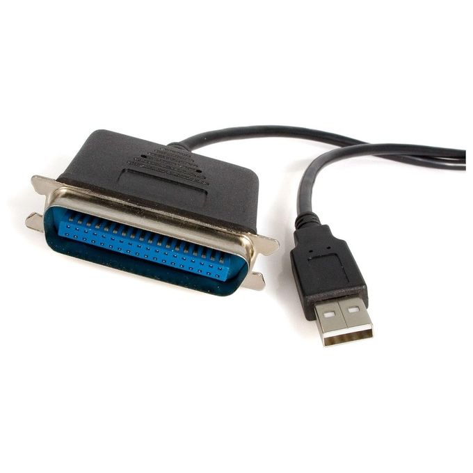 Convertitore computer USB a parallela Black ICUSB1284