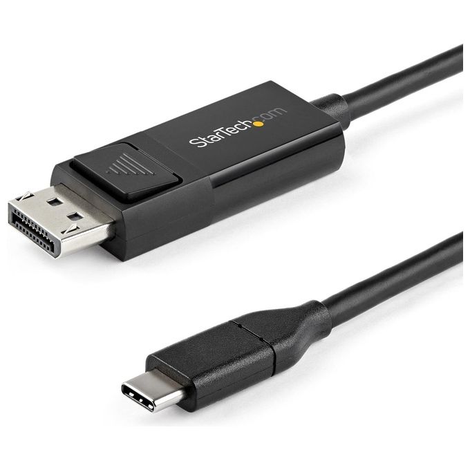 Convertitore computer USB C a DisplayPort 1.2 Bidirezionale Black CDP2DP2MBD
