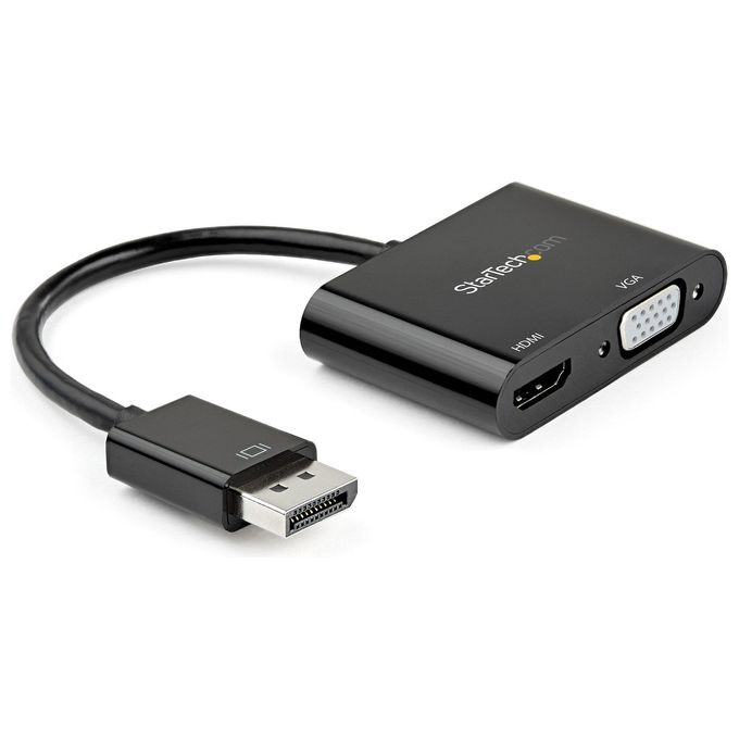 Convertitore video 2in1 Black DP2VGAHD20