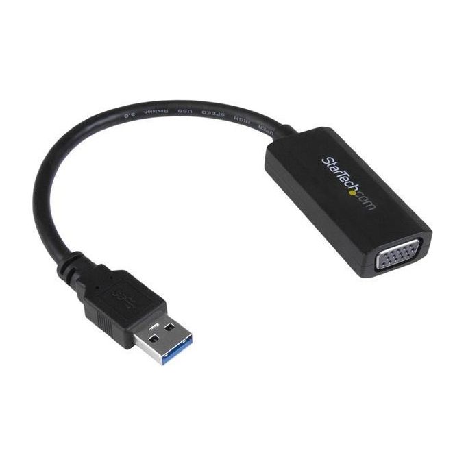 Convertitore video da USB 3.0 a VGA Black USB32VGAV