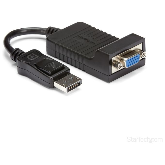 Convertitore video Displayport a Vga Black DP2VGA