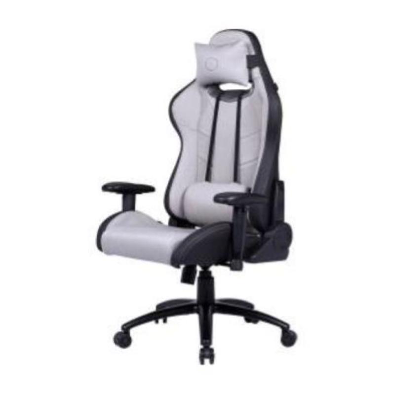 Cooler master caliber r2c sedia da gaming regolabile con braccioli e cuscini ergonomici grigio