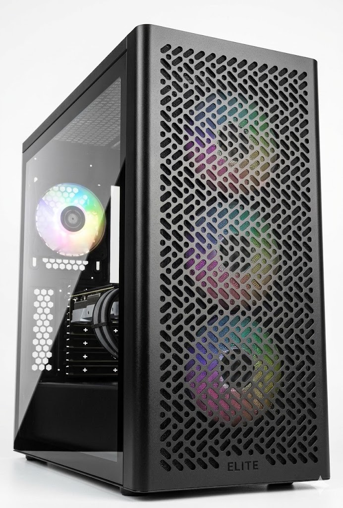 Cooler Master Case Mb Atx/Micro Atx/Mini Itx 4 Ventole Argb Supporto Rad 360Mm Btf Ready Usb-C