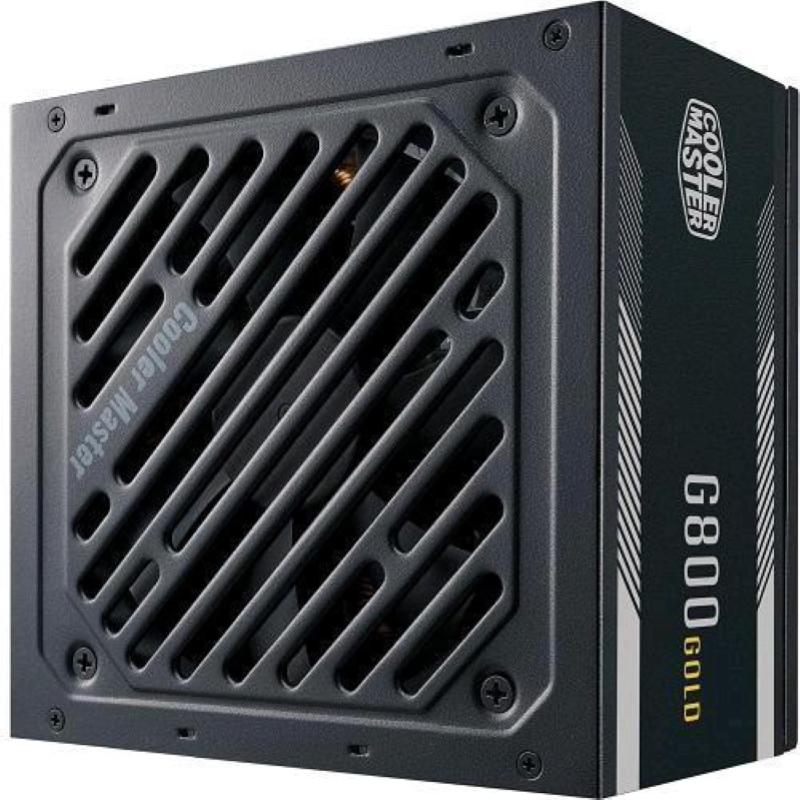 Cooler master g800 gold alimentatore atx 800w 240v raffreddamento attivo black