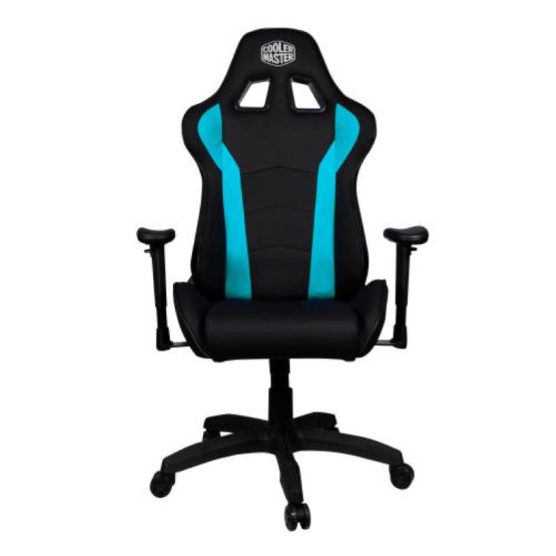 Cooler master gaming chair caliber r1 poltrona gaming ecopelle blue/black