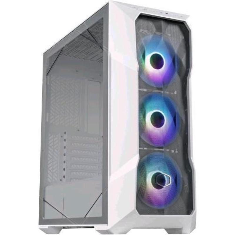 Cooler master masterbox td500 mesh v2 rgb middle tower vetro temperato no-power minitx-matx-atx-ceb-e-atx white