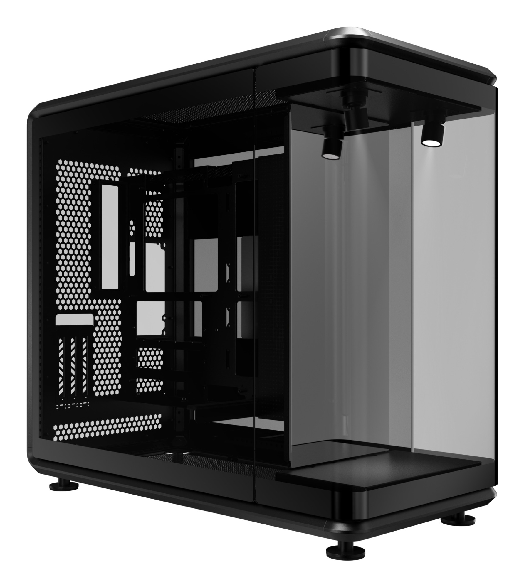 Cooler Master MasterFrame 360 PANORAMA Full Tower Nero Trasparente