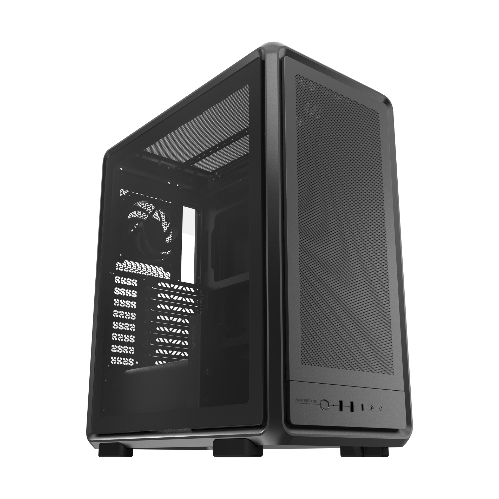 Cooler Master MasterFrame 500 Mesh Midi Tower Nero Trasparente