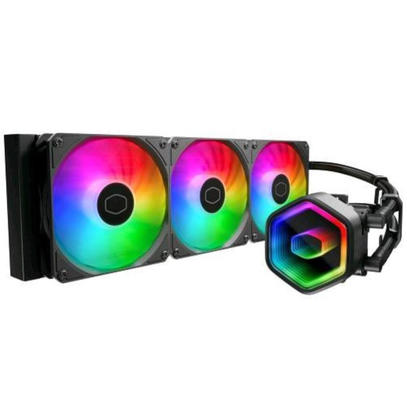 Cooler master masterliquid 360 core ii aio 360mm dissipatore a liquido pompa doppia camera