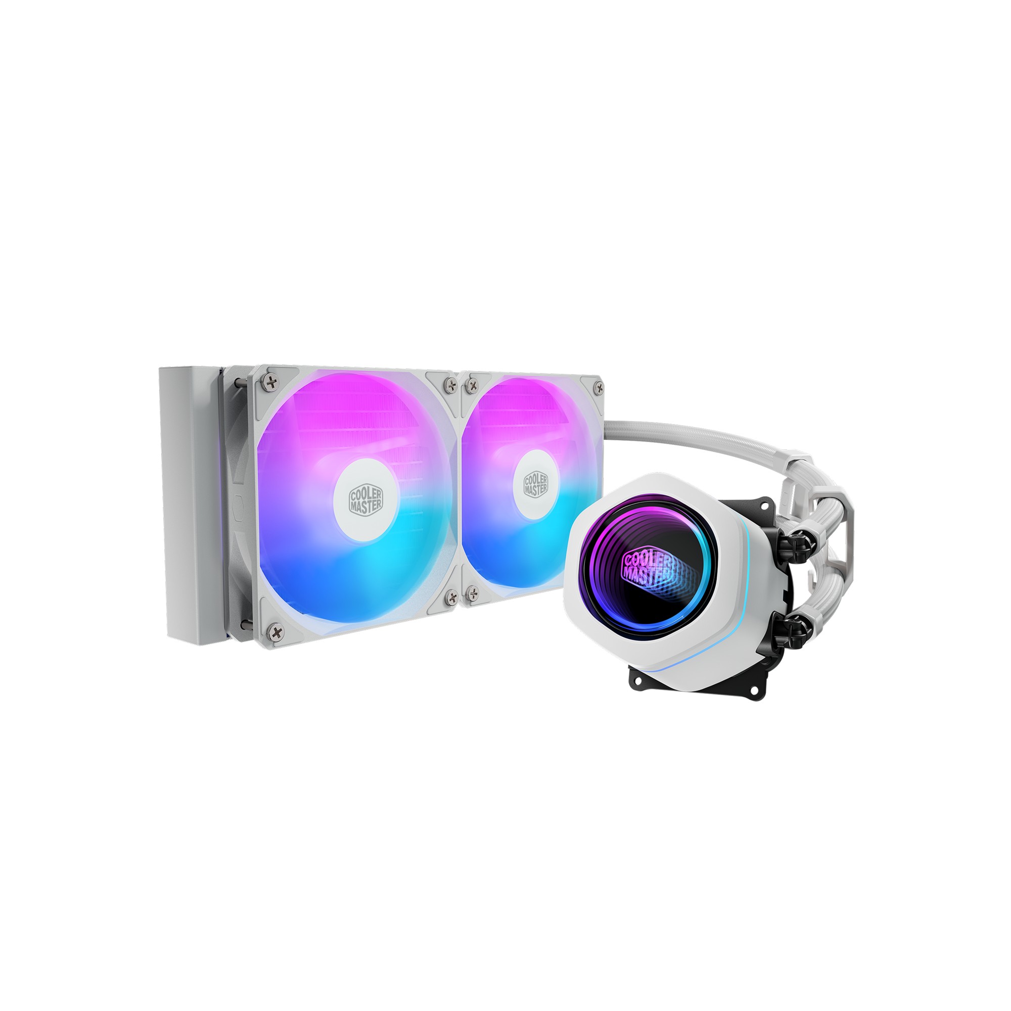 Cooler Master MasterLiquid Core Nex Processore Raffreddatore di liquidi tutto in uno 12 cm Bianco 1 pz Cooler Master MasterLiquid Core Nex Processore Raffreddatore di liquidi tutto in uno 12 cm Bianco 1 pz