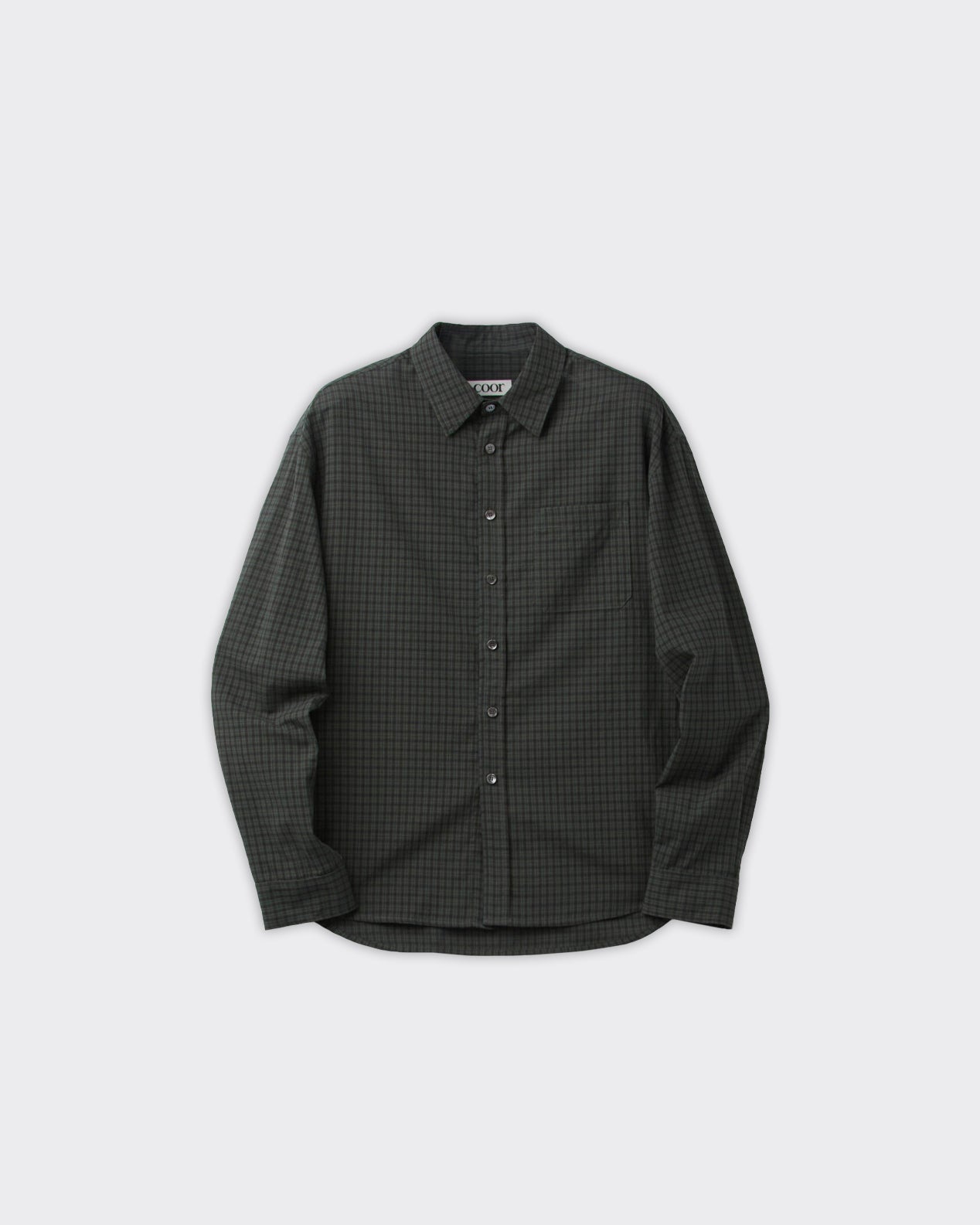 Coor Camicia Seersucker Verde