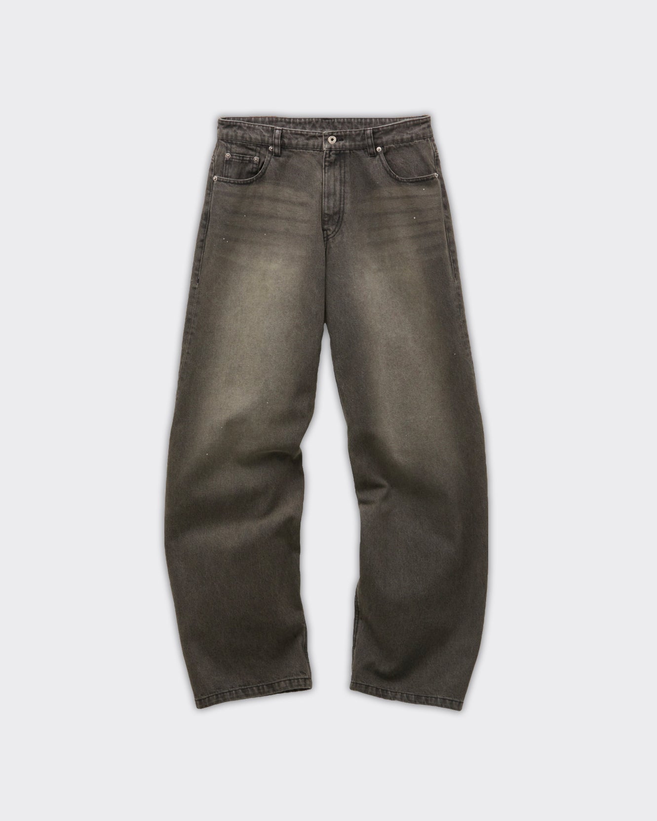 Coor Jeans Back Side Washed Brown