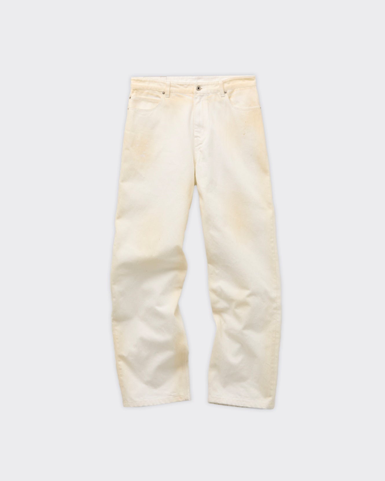 Coor Jeans Straight Cut Dirty Vintage Wash White