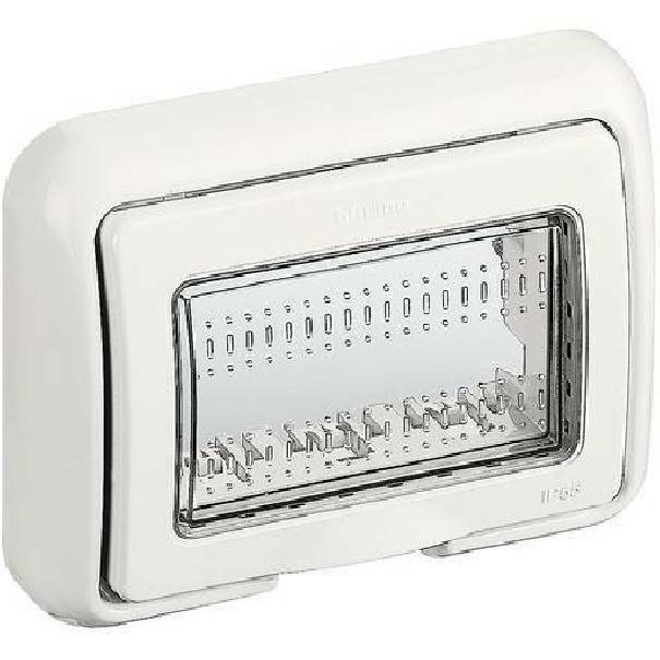 Coperchio 3 Moduli Idrobox Ip55 Per Serie Matix 25603b - Bticino