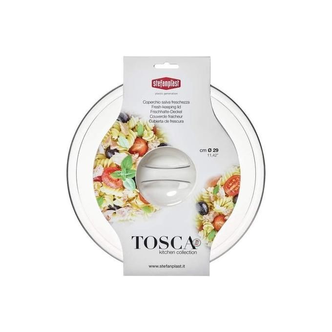 Coperchio pentola Plastica San (28cm) TOSCA Trasparente 55170