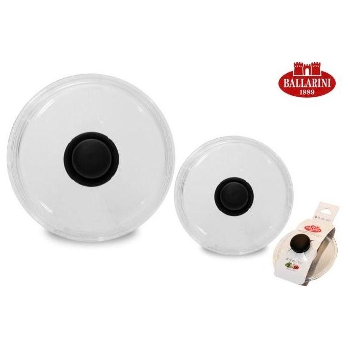 Coperchio pentola Vetro temperato bombato (28cm) Trasparente 1001249