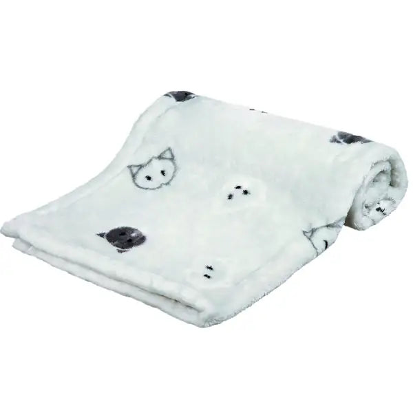 Coperta Mimi Trixie Beige - Coperta in morbido peluche ideale per gattini e cani di piccola taglia, misura 70 x 50 cm, facile da lavare e adatta anche per chi soffre di allergie. - Cucce per cani - 1° ORDINE? scegli tra BZR5 - BZR20 + 200 pt fedeltà
