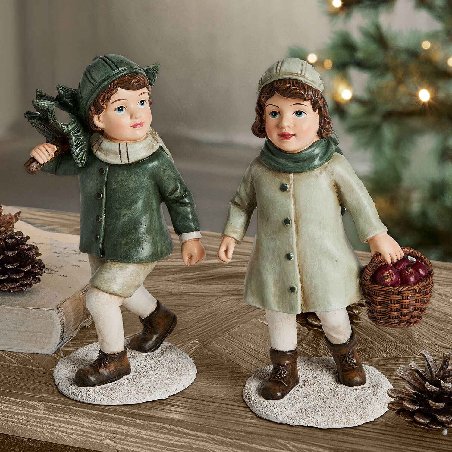 Coppia di decorazioni per bambini Coppia di decorazioni per bambini