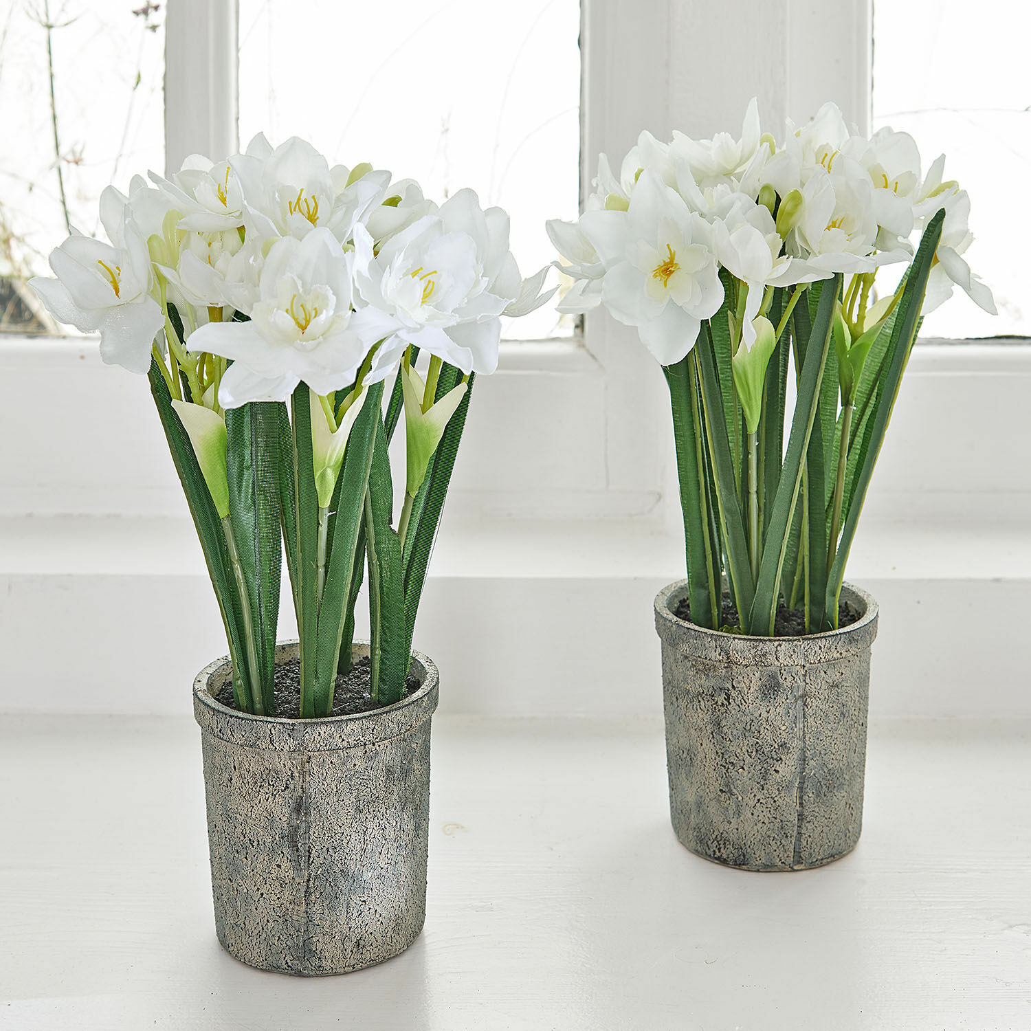 Coppia di fiori decorativi Soralen Coppia di fiori decorativi Soralen