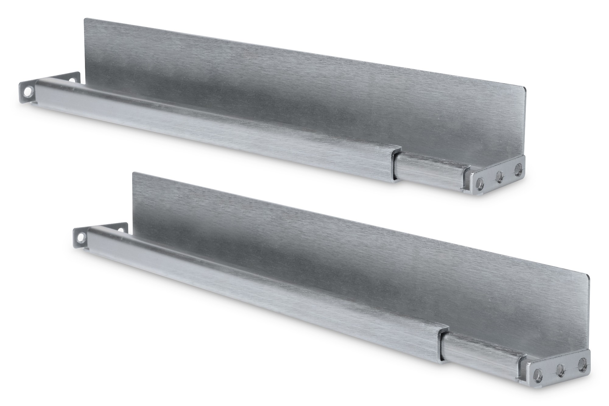 Coppia Supporti A L Per Armadi Rack 19 Profondita' 350-600Mm