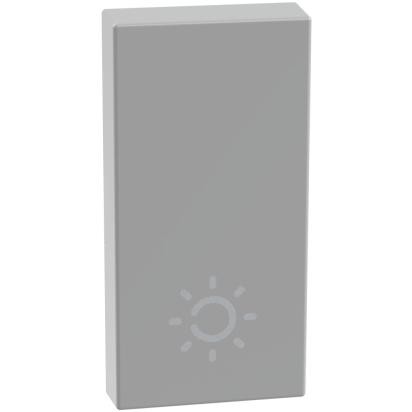 Copritasto Con Simbolo Lampada Per Comandi Assiali Matixgo Bticino Jg4916a Silver