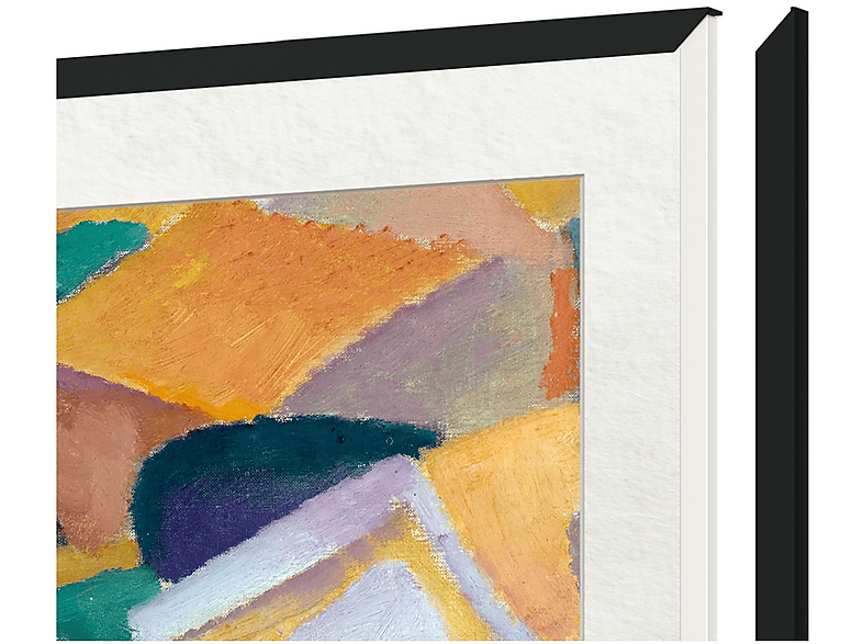 CORNICE TV TCL Magnetic decorative frame cornice magnetica decorativa per NXTFRAME, accessorio design TV, Rovere