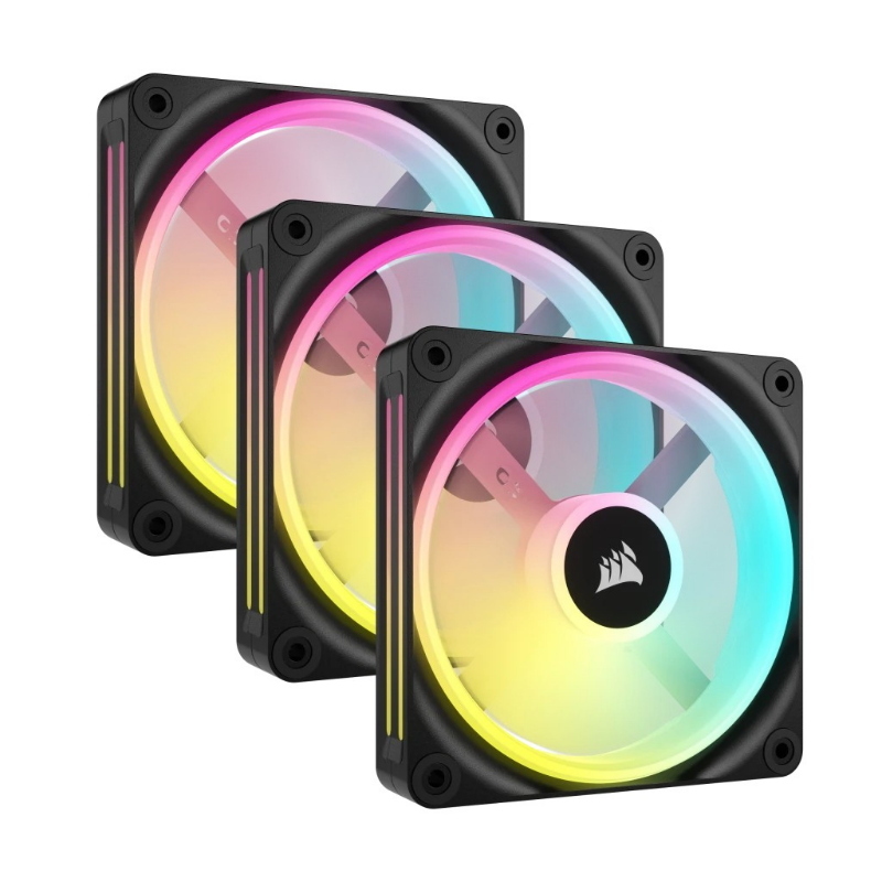 Corsair air co-9051002-ww sistema di raffreddamento per computer case per computer ventilatore 12 cm nero 3 pz