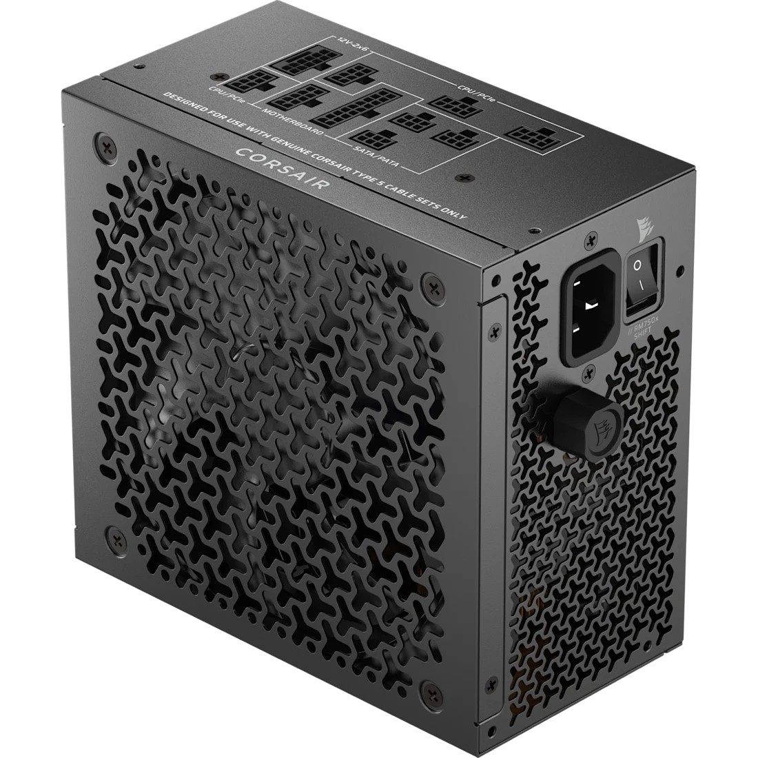 Corsair Alimentatore 2025 Rmx Shift Series Rm750X Shift 750 Wattt Atx 3.1 Pcie 5.1