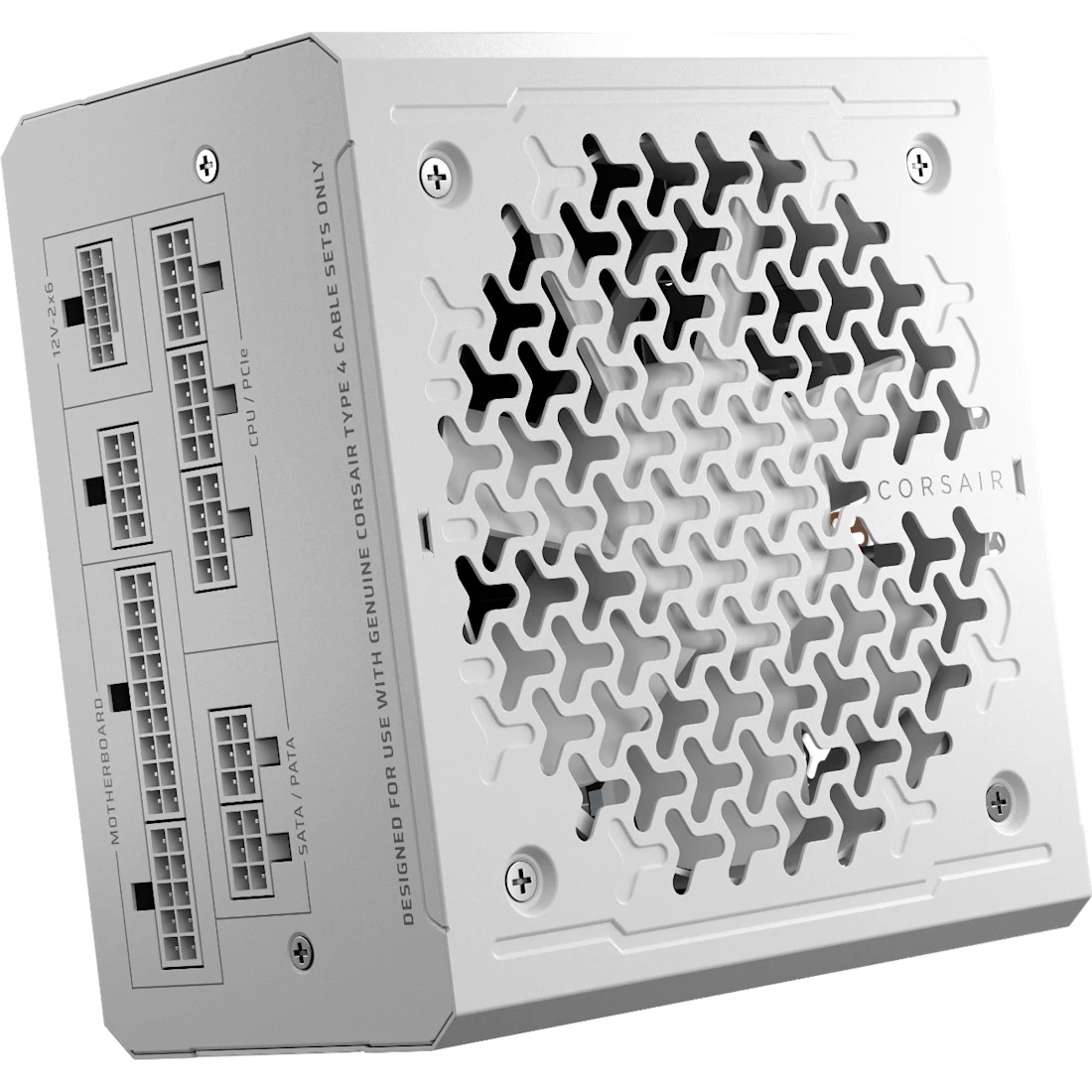 Corsair Alimentatore Rm1000E White 1000 Watt Cybenetics Gold Certified Fully Modular Power Supply