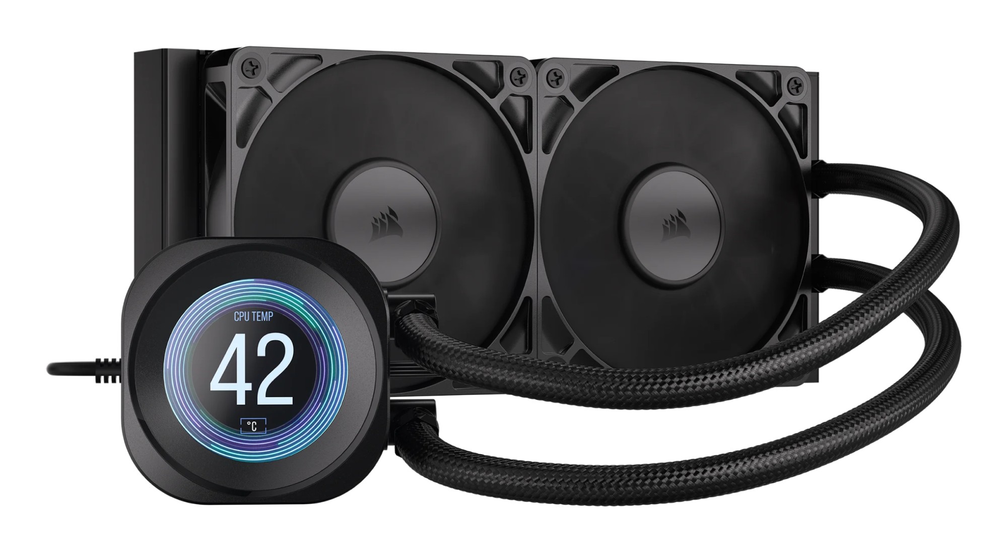 Corsair Dissipatore A Liquido Nautilus 240 Lcd 240Mm Radiator