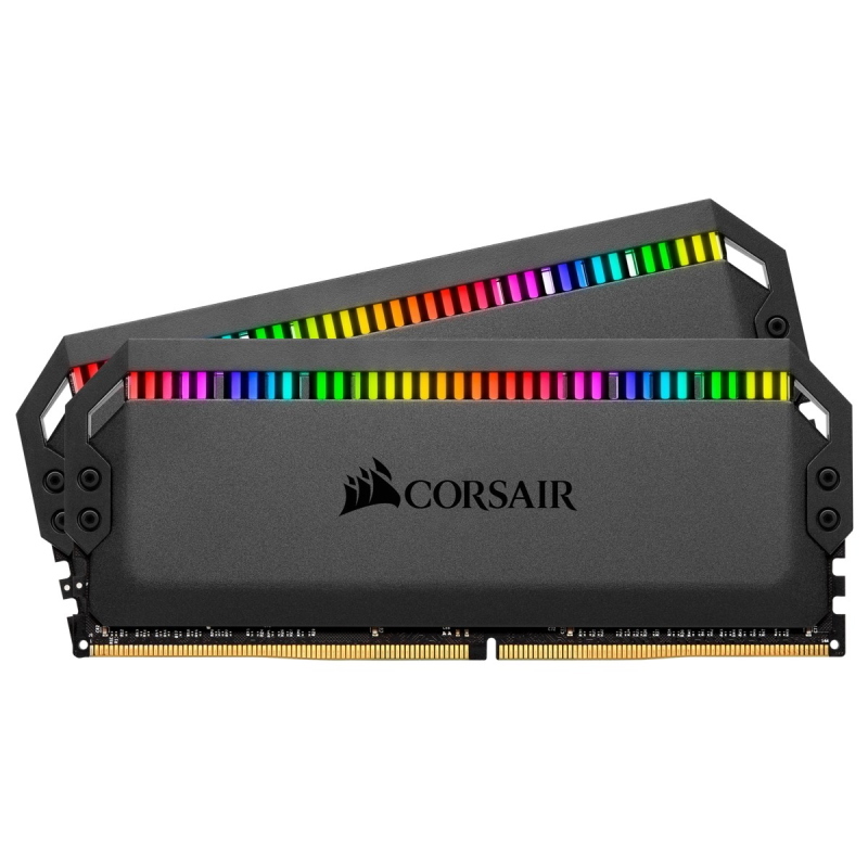 Corsair dominator platinum rgb memoria 16 gb 2 x 8 gb ddr4 3200 mhz