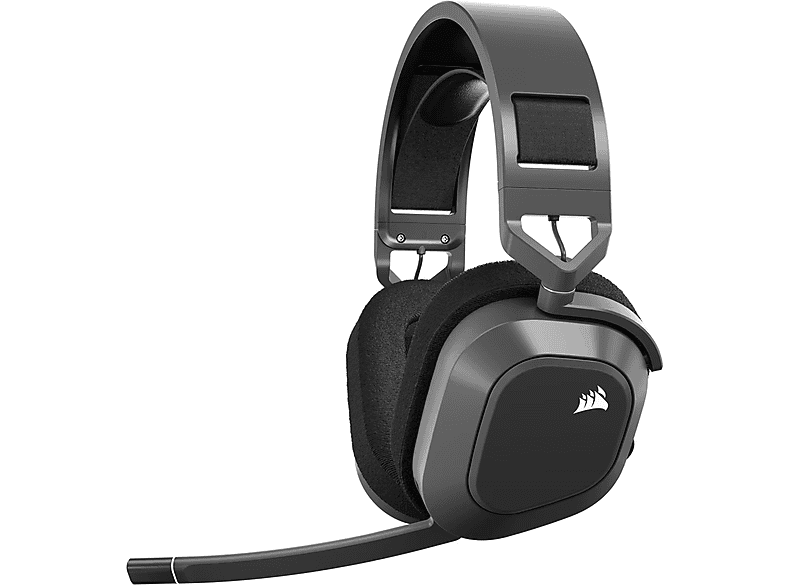 CORSAIR HS80 MAX WIRELESS CUFFIE GAMING, Nero
