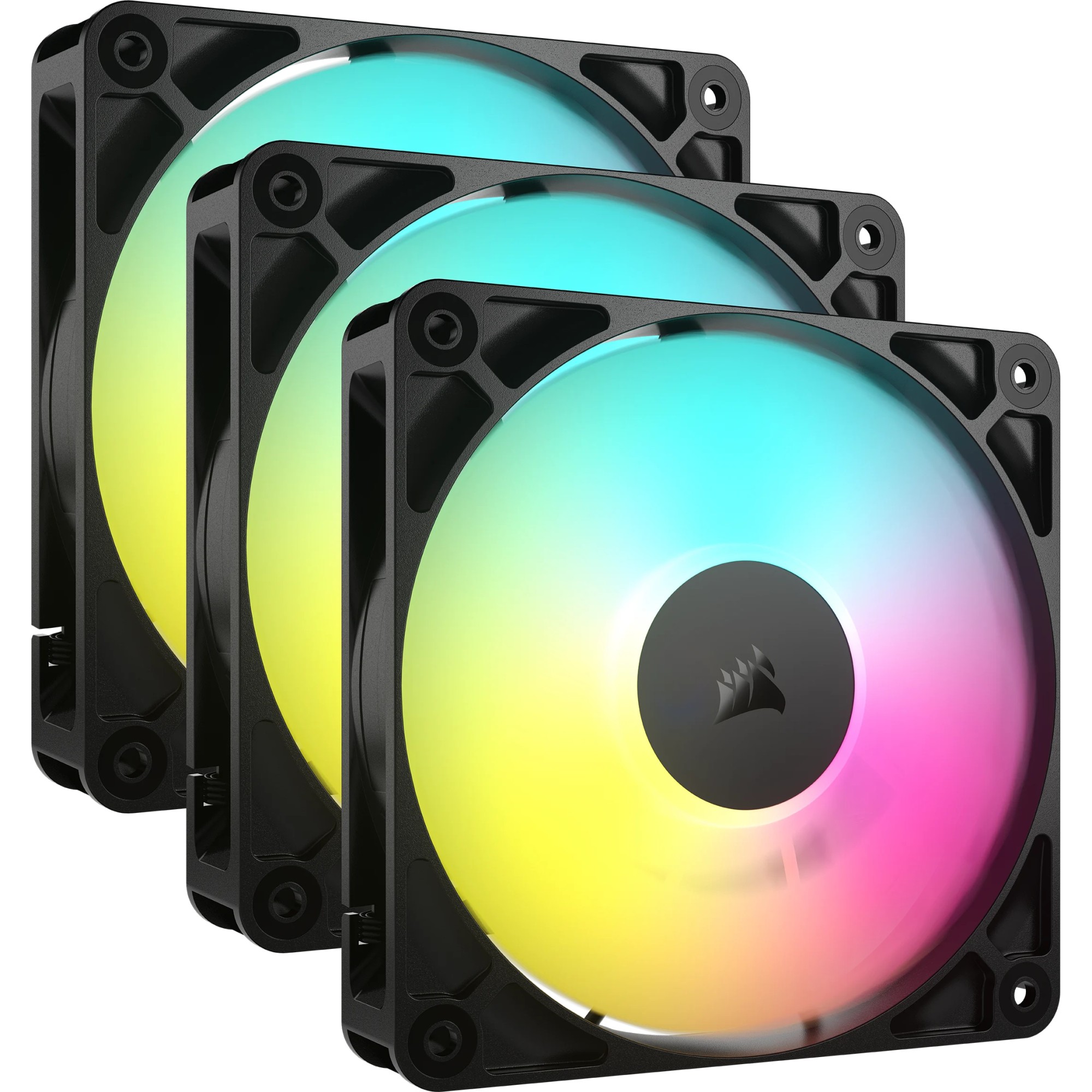 Corsair Rs120 Argb 120Mm Argb Fan Triple Pack Corsair Rs120 Argb 120Mm Argb Fan Triple Pack