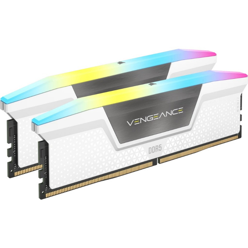 Corsair vengeance rgb cmh64gx5m2b6000c30w memoria 64 gb 2 x 32 gb ddr5 6000 mhz