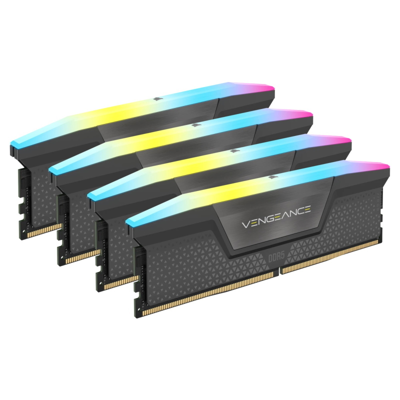 Corsair vengeance rgb cmh64gx5m4b6000c36 memoria 64 gb 4 x 16 gb ddr5 6000 mhz