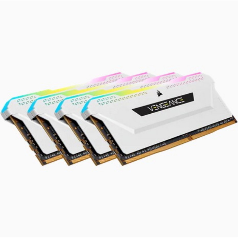 Corsair vengeance rgb pro cmh64gx4m4e3200c16w memoria 64 gb 4 x 16 gb ddr4 3200 mhz