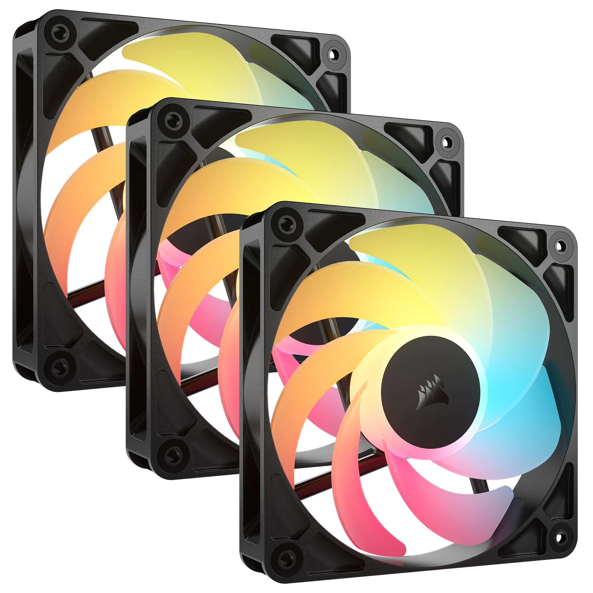 Corsair Ventola Tripla Rs120-R Argb 120Mm Corsair Ventola Tripla Rs120-R Argb 120Mm