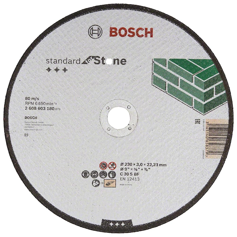 Corte Recto Standard Stone: 230x3mm Corte Recto Standard Stone: 230x3mm