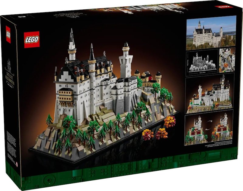 COSTRUZIONI LEGO Architecture Castello di Neuschwanstein - 21063