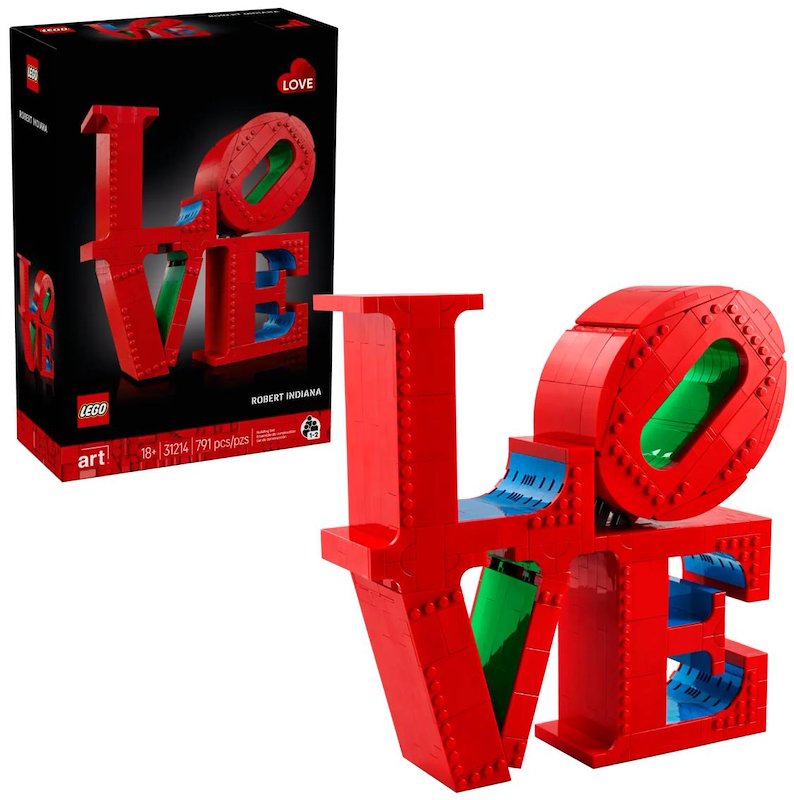 COSTRUZIONI LEGO ART LOVE - 31214