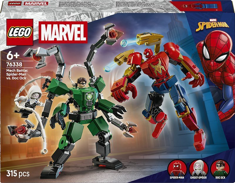 COSTRUZIONI LEGO Battaglia mech: Spider-Man vs. Doc Ock
